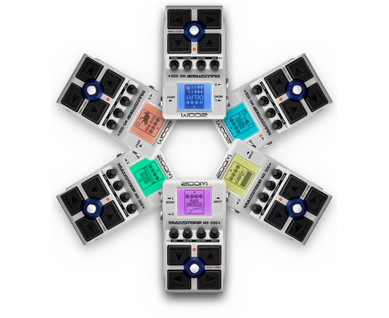 Гитарный процессор / педаль эффектов Zoom MS-50G+