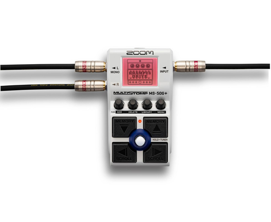 Гитарный процессор / педаль эффектов Zoom MS-50G+