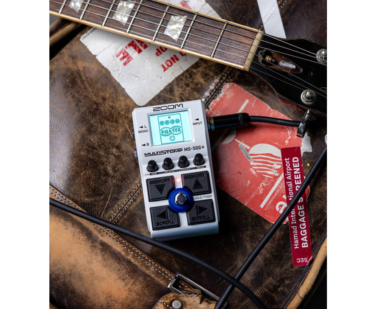 Гитарный процессор / педаль эффектов Zoom MS-50G+