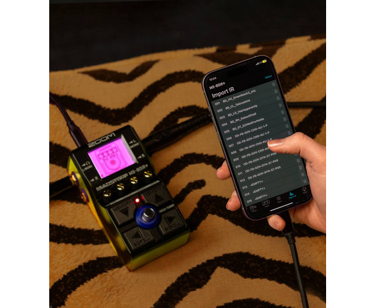 Гітарний процесор / педаль ефектів Zoom MS-80IR+