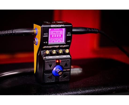 Гітарний процесор / педаль ефектів Zoom MS-80IR+