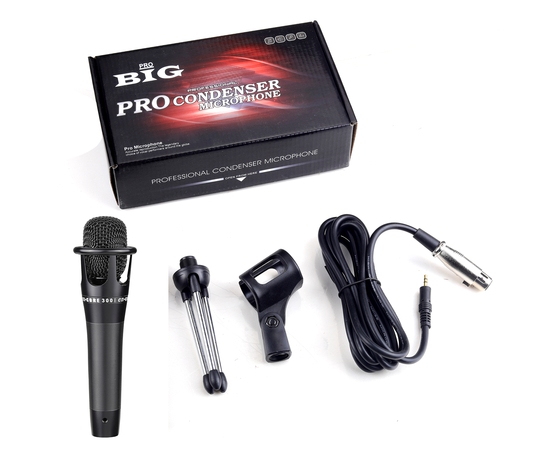 Дротовий мікрофон + аксесуари BIG E300 - 158683 за 1449 грн. | 4Club