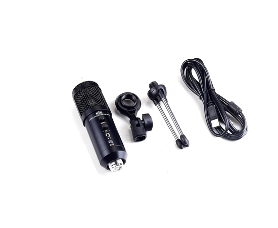 Набор для стриминга (микрофон + аксессуары) BIG USB CONDENSER BLACK