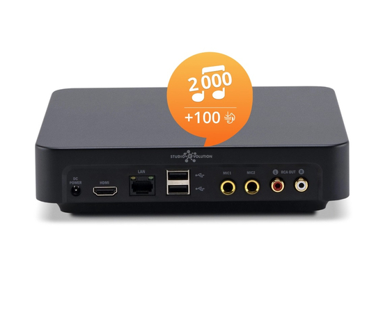 Домашняя караоке система Studio Evolution EVOBOX Black