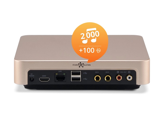 Караоке-система для дому Studio Evolution EVOBOX Gold
