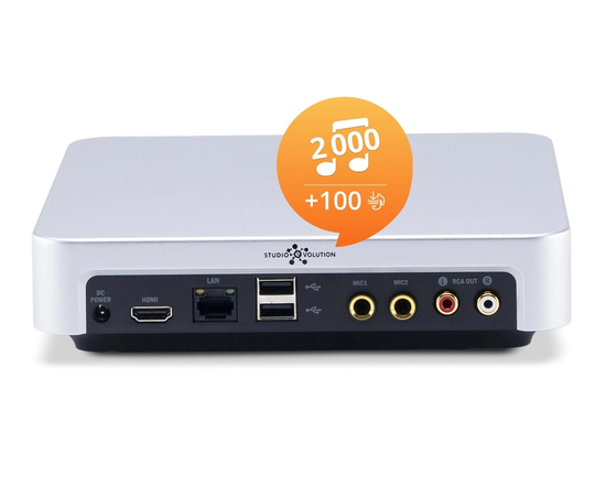 Караоке-система для дому Studio Evolution EVOBOX Silver
