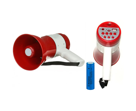 Мегафон BIG MEGARAPTOR USB/BT/BATTERY - 159130 за 1748 грн. | 4Club