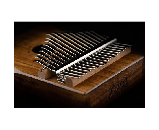 Калимба с подключением Ortega Lizard Series OKB1E Solid Acacia, 17 Keys