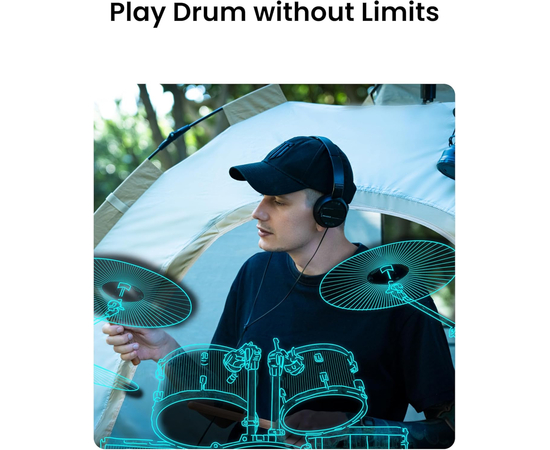 Карманная виртуальная ударная установка AEROBAND PocketDrum 2 Max