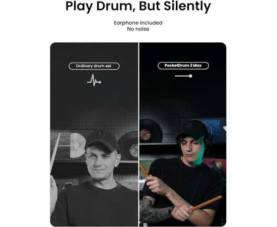 Карманная виртуальная ударная установка AEROBAND PocketDrum 2 Max