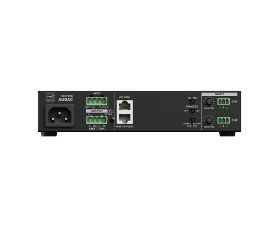 Трансляционный усилитель AUDAC SCP206
