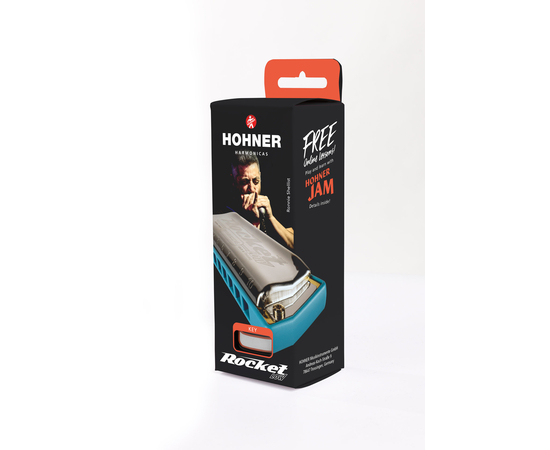 Губна гармошка Hohner Progressive Rocket LOW M201613P Low D-major