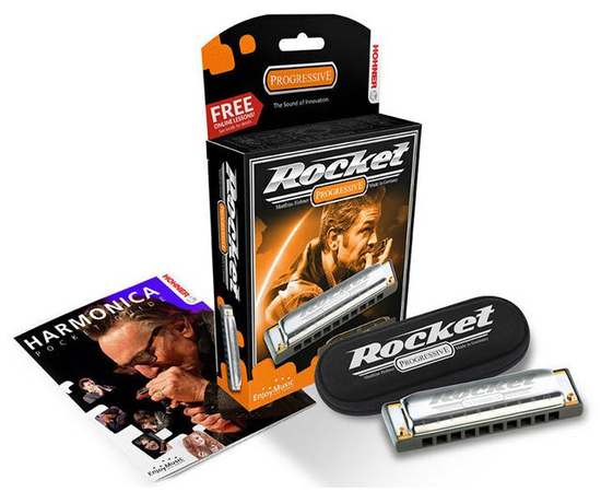 Губна гармошка Hohner Progressive Rocket M2013126X B-major