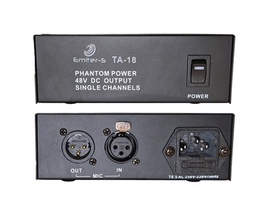 Модуль фантомного живлення для мікрофонів Emiter-S TA-18 - 154407 за 2160 грн. | 4Club
