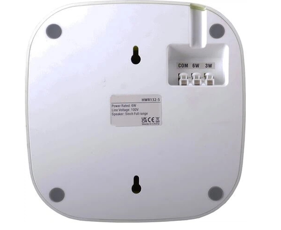 Настенный динамик L-Frank Audio HWR132-5T, 5", 6Вт, 100В с регулировкой