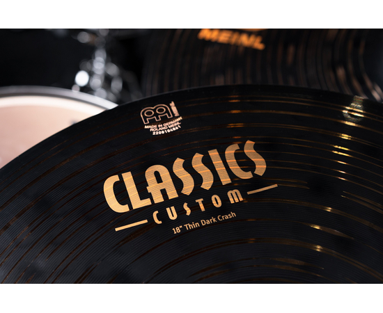 Тарелка Meinl Classics Custom Dark CC18TDAC Thin Crash 18"