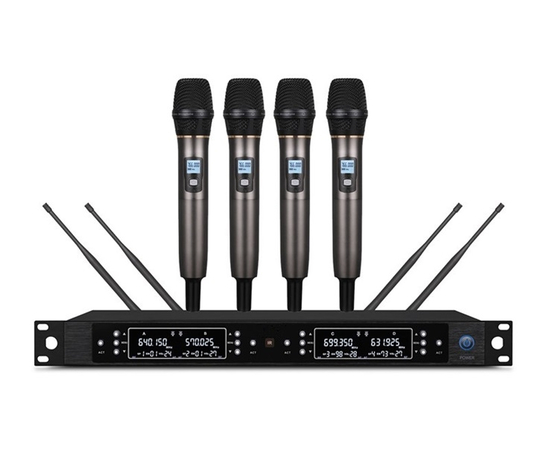 Бездротова мікрофонна система Emiter-S TA-U802H з ручними мікрофонами - 159320 за 16875 грн. | 4Club