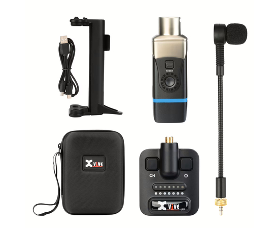 Радіосистема для акустичних гітар FZONE XVIVE U8 Acoustic Guitar Wireless System