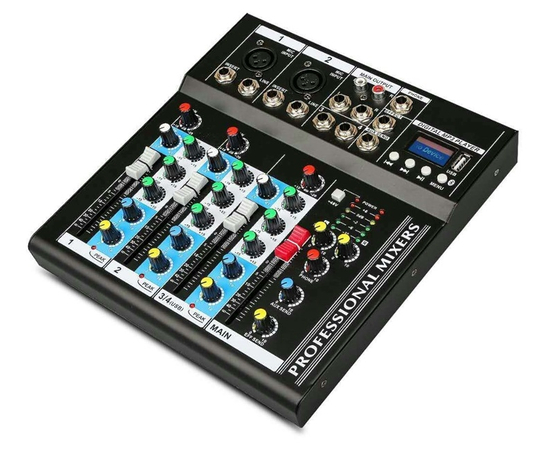 Міні мікшерний пульт F4-MB - 159676 за 3510 грн. | 4Club