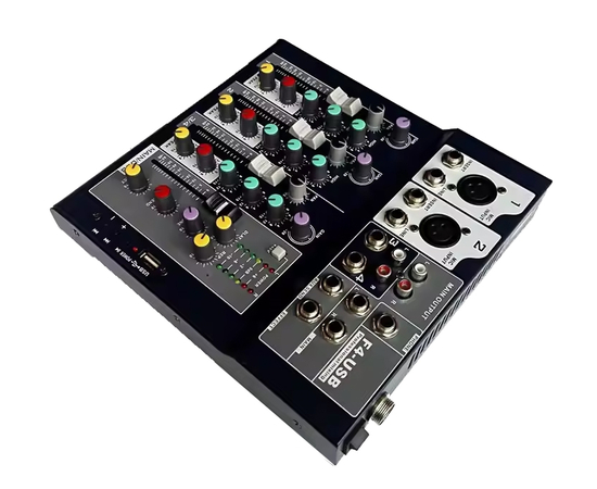 Міні мікшерний пульт F4-USB