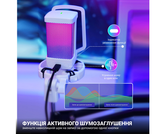 Конденсаторный USB микрофон FIFINE Q6TW