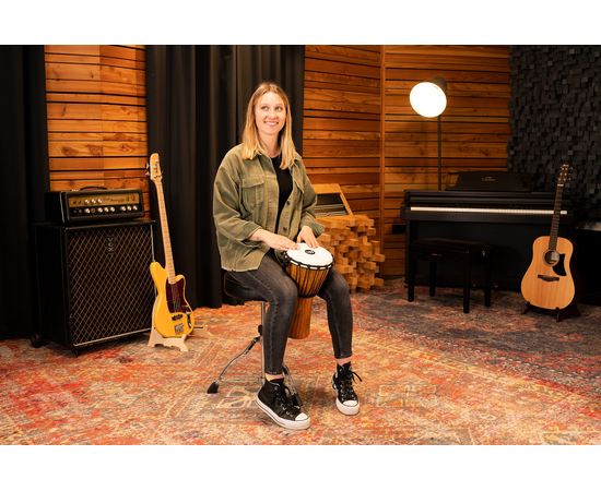 Джембе Meinl Headliner Rope Tuned HDJ4-S (8") Nile