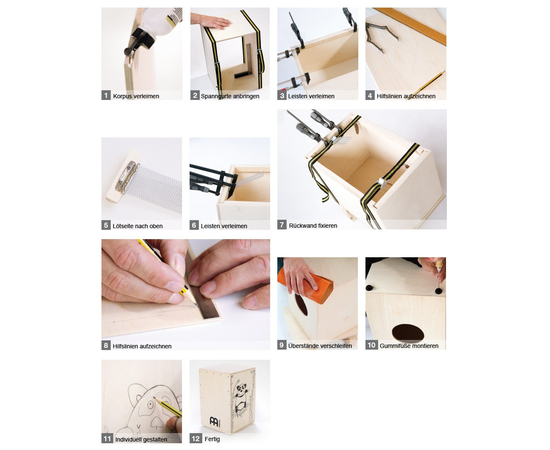 Набір для збирання власного кахона Meinl MYO-CAJ-OV 123009