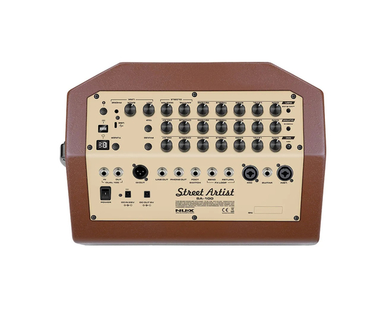 Портативний комбопідсилювач для акустичної гітари NUX SA-100