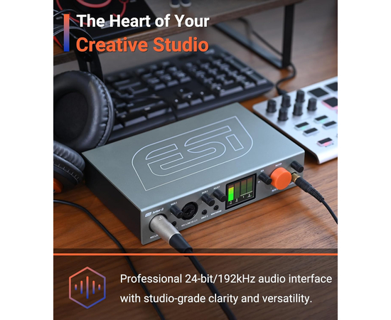 Аудіоінтерфейс ESI Amber i2