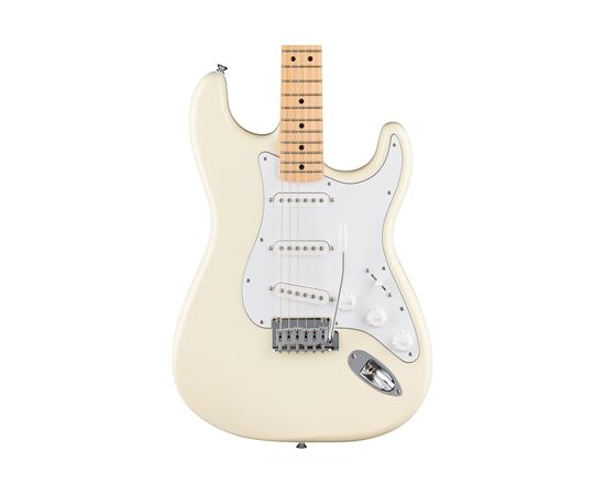 Электрогитара FENDER STANDARD STRATOCASTER MN OLYMPIC WHITE