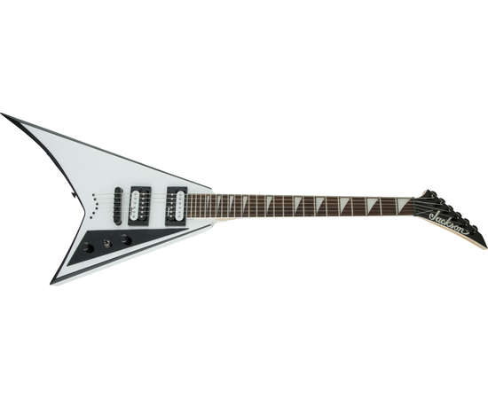 Электрогитара Jackson JS32T White with Black Bevels
