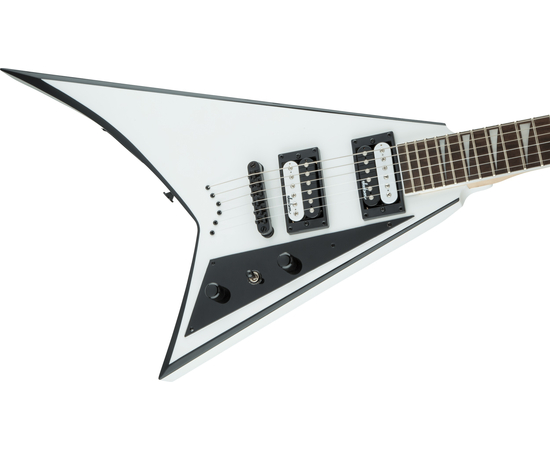 Электрогитара Jackson JS32T White with Black Bevels