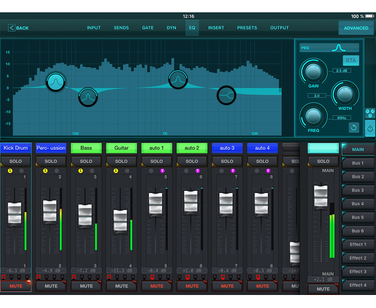 Рэковый цифровой микшер BEHRINGER XR18 X Air