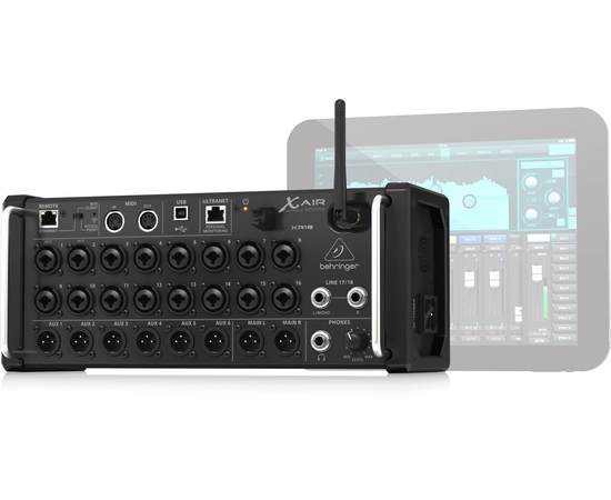 Рэковый цифровой микшер BEHRINGER XR18 X Air
