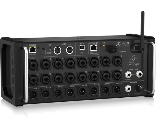 Рэковый цифровой микшер BEHRINGER XR18 X Air