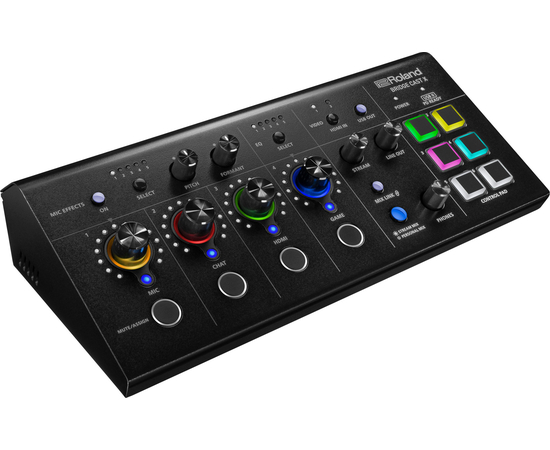 Аудіоінтерфейс / ігровий мікшер Roland BRIDGE CAST X