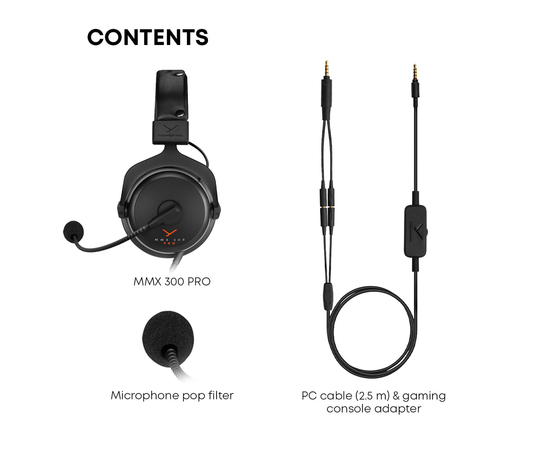 Игровая гарнитура закрытого типа Beyerdynamic MMX 300 PRO