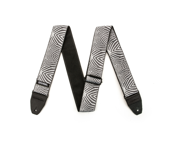Ремень гитарный DUNLOP D6722 JACQUARD ZEBRA CADABRA STRAP