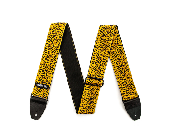 Ремінь гітарний DUNLOP D6725 JACQUARD LEOPARDSKIN STRAP