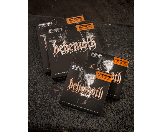 Струны для 5-струнной бас-гитары Dunlop BEHYN50125 Behemoth Hybrid Nickel