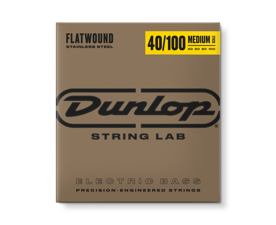 Струны для бас-гитары Dunlop DBFS40100M MD Scale Flatwound Stainless Steel - 160166 за 3972 грн. | 4Club