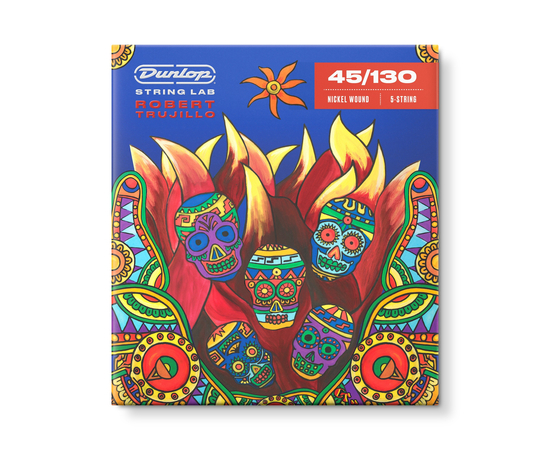 Струны для 5-струнной бас-гитары Dunlop RTN45130 Robert Trujillo Nickel Wound - 160156 за 2231 грн. | 4Club