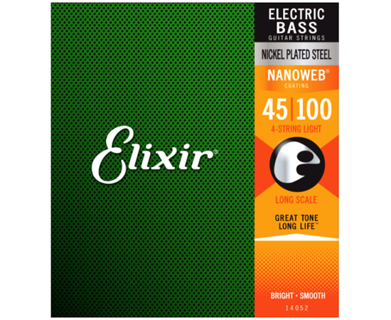 Набір струн для 4-х струнної бас-гітари Elixir 14052 4S L - 160027 за 2878 грн. | 4Club