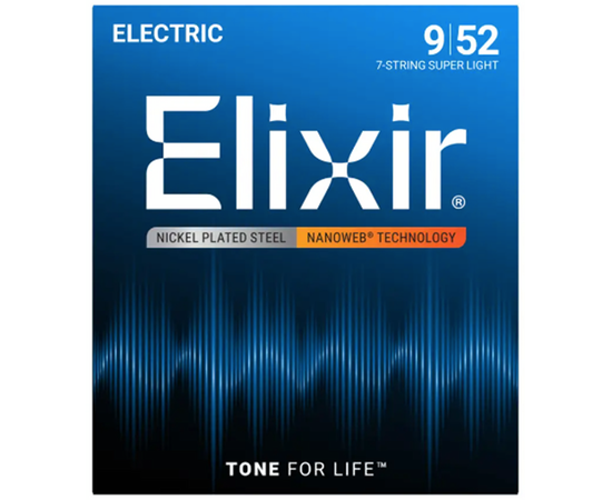 Набір струн для електрогітари (7 шт.) Elixir EL NW SL 7 strings - 160025 за 1054 грн. | 4Club