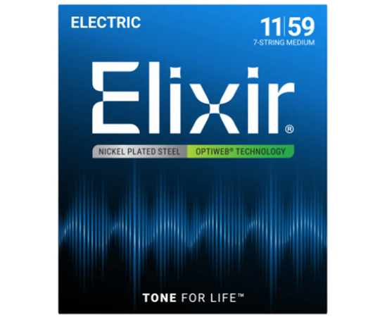 Набір струн для електрогітари (7 шт.) Elixir EL OW 7 M - 160024 за 1109 грн. | 4Club