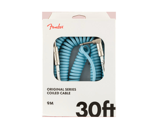 Кабель инструментальный FENDER CABLE ORIGINAL SERIES 30' COILS DBL