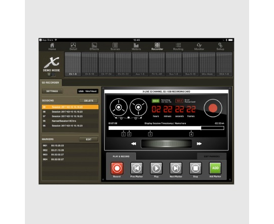 Карта розширення для цифрових мікшерів Klark Teknik DN32-LIVE