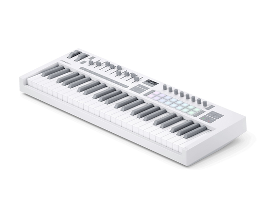 MIDI клавіатура NOVATION Launchkey 49 MK4 White Edition