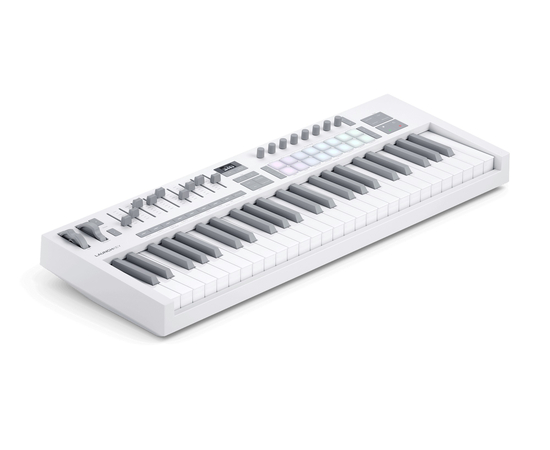 MIDI клавіатура NOVATION Launchkey 49 MK4 White Edition