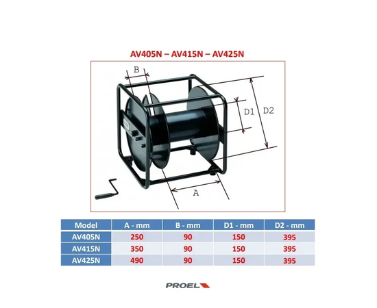 Кабельный барабан Proel AV425N